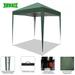 10 ft. x 10 ft. Green Straight Leg Pop-Up Canopy