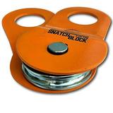 GearAmerica Snatch Block 9Ton | Heavy Duty Winch Pulley System for Synthetic Rope or Steel Cable | Double your Winch Capacity Extend Life Control Direction of Pull | Best Off-Road Recovery Accessory