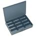 Durham 115-95-IND Gray Cold Rolled Steel Individual Large Scoop Box 18 Width x 3 Height x 12 Depth 12 Compartment