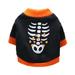 Luxsea Dog Halloween Shirt Pet Clothes Cute Dog Halloween Cotton Printed T-shirt Costumes Dog Apparel Halloween Costumes for Dogs