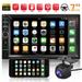 Double Din Car Stereo 7In HD Bluetooth Car Radio MP5 Player Touch Screen with Backup Camera Vehicle Audio Receiver with Mirror Link USB/Car Audio Receiver