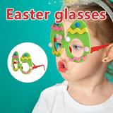 Easter Animal Glasses Easter Party Decorative Funny Glasses Christmas Halloween Decorations Outdoor Led Lights Wall Stickers Fall Home Decor Cat Dog Toys Kitchen Essentials XYZ 16141