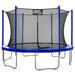 Machrus Upper Bounce 14 ft Round Trampoline Set with Safety Enclosure System â€“ Backyard Trampoline - Outdoor Trampoline for Kids - Adults [47245022]