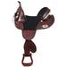 42HS HILASON Western Horse Saddle Hilason Treeless Trail Genuine American Leather | Horse Saddle | Western Saddle | Treeless Saddle | Saddle for Horses | Horse Leather Saddle