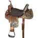86HS HILASON Flex Tree Western Horse Saddle in American Leather Barrel Trail | American Saddle Horse | Leather Saddle | Western Saddle | Saddle for Horses | Horse Saddle Western