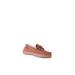 Women's Loafer Moccasin -Medium Width Flats And Slip Ons by Old Friend Footwear in Chestnut (Size 10 M)