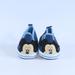 Disney Shoes | Disney Boys Blue | Mickey Booties Size: 3-6 Months | Color: Blue | Size: 2bb