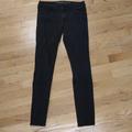 American Eagle Outfitters Jeans | American Eagle Outfitters Black Super Stretch Skinny Jeans/Jeggings Size 4 | Color: Black | Size: 4