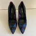 Nine West Shoes | Gorgeous Nine West Bee Pattern Heels | Color: Blue/Purple | Size: 9.5