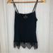 American Eagle Outfitters Tops | Ae Lace Camisole Top | Color: Black | Size: S