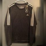 Adidas Other | Mens Adidas Crewneck Sweatshirt. Large Gray | Color: Gray | Size: Large