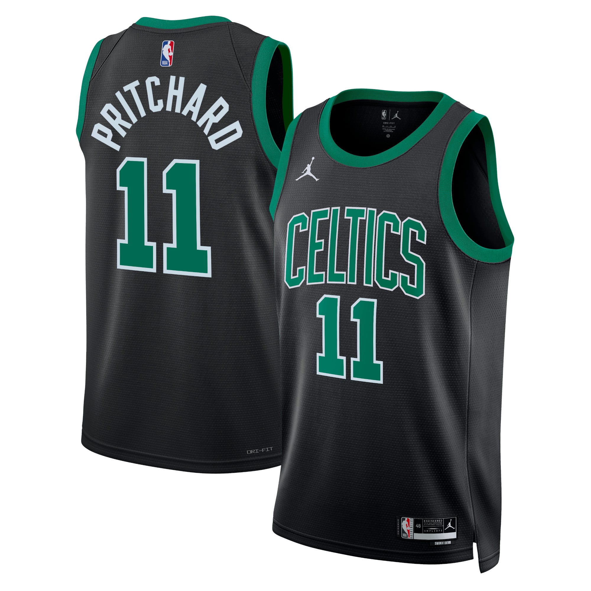 Maillot Swingman Jordan Brand Statement Edition des Boston Celtics - Noir - Payton Pritchard - Unisexe - Homme Taille: S