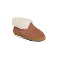 Wide Width Women's Bootee -Wide Width Flats And Slip Ons by Old Friend Footwear in Chestnut (Size 7 W)