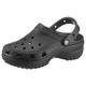 Clog CROCS "Classic Platform W" Gr. 37, schwarz Damen Schuhe Plateau Clogs