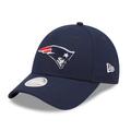 Women's New Era Navy England Patriots Simple 9FORTY Adjustable Hat