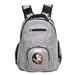 MOJO Gray Florida State Seminoles Personalized Premium Laptop Backpack