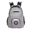 MOJO Gray Houston Astros Personalized Premium Laptop Backpack