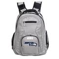 MOJO Gray Seattle Seahawks Personalized Premium Laptop Backpack