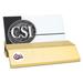 Gold Montana Grizzlies Team Logo Business Card Holder