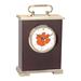 Clemson Tigers Gold Logo Carriage Clock