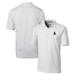 Men's Cutter & Buck White Alabama Crimson Tide Forge Pencil Stripe Stretch Polo