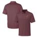 Men's Cutter & Buck Maroon Arizona State Sun Devils Forge Pencil Stripe Stretch Polo