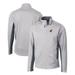 Men's Cutter & Buck Gray Florida Gators Navigate Softshell Full-Zip Jacket