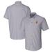 Men's Cutter & Buck Charcoal UCF Knights Vault Stretch Oxford Short Sleeve Button-Down Shirt