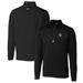 Men's Cutter & Buck Black LSU Tigers Traverse Stretch Quarter Zip-Pullover Top