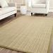 SAFAVIEH Natural Fiber Aspen Striped Sisal Area Rug Green 5 x 8