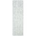 SAFAVIEH Abstract Dalia Geometric Abstract Runner Rug Ivory/Blue 2 3 x 10