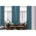 3S Brother s Home Decorative Indigo Blue Curtains 100 Wide Extra Long Luxury Colors Linen Look Custom Made 5-25 Feet Made in Turkey Hang Back Tab & Rod Pocket Single Panel Home DÃ©cor (100 Wx300 L)