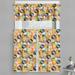 Ambesonne Music Valance & Curtain Cassette Radio Vinyl 55 x30 Multicolor