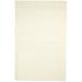 Cream Wool Rug 5 X 8 Modern Hand Tufted Scandinavian Solid Room Size Carpet