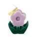 TAIAOJING Cute Flower Scented Candle Girl Bedroom Fragrance Home Candle Background Decoration Home Decorative Ornaments