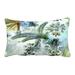 ABPHQTO Palm Trees Clip Art Floral Pillow Case Pillow Cover Pillow Protector Two Sides For Couch Bed 20x30 Inch