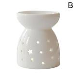 Oil Burner Ceramic Warmer Wax Diffuser Candle Fragrance Aromatherapy.Melt F4B2