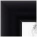 ArtToFrames 12x34 inch Satin Black Bull Nose Picture Frame Black Wood Poster Frame (1417)