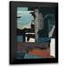 Delamater Rob 19x24 Black Modern Framed Museum Art Print Titled - Mid-Century Collage III