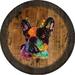 Frenchie French Bull dog Dog Sign Large Oak Whiskey Barrel Wood Wall Decor