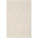 White Rectangle 5'6" x 8'6" Area Rug - Martha Stewart Rugs Floral Hand-Knotted Wool/Silk Pearl Area Rug Silk/Wool | Wayfair MSR5424E-6