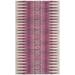 White Rectangle 3' x 5' Indoor Area Rug - Safavieh Evoke Ivory/Fuchsia Area Rug | Wayfair EVK226F-3