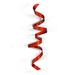 Statements2000 Metal Cardinal Wall Twist Wall Décor Metal in Gray/Red | 44 H x 10 W in | Wayfair cardinal-wall-twist-set-of-2