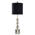 Rosdorf Park Dalari 34.75" Buffet Lamp, Polyester in Black | 34.75 H x 6 W x 6 D in | Wayfair CCEB7FB6B7414FC1B35772336CD56FDE