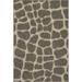 Gray/White 48 x 24 x 0.3 in Area Rug - Mercer41 Gupta Animal Print Machine Made Tufted Nylon Area Rug in Set Nylon | 48 H x 24 W x 0.3 D in | Wayfair