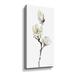 Winston Porter White Magnolia I - Wrapped Canvas Print Canvas, Glass in Brown/White | 48 H x 24 W x 2 D in | Wayfair