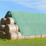 VOSS.farming Heuvlies 9,8 x 20m, Strohvlies, Strohballenschutz, Rundballen-Vlies 140g/m²