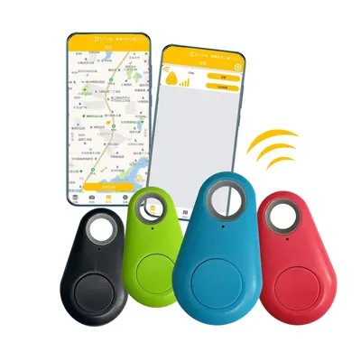 Mini traqueur GPS intelligent pour animaux de compagnie alarme anti-perte traqueur de clé sans fil