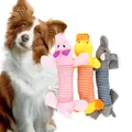 Jouets en peluche à mâcher pour animaux de compagnie poupées sonores éléphant canard over