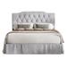 CraftPorch Modern Velvet Tufted Upholstered Platform Bed